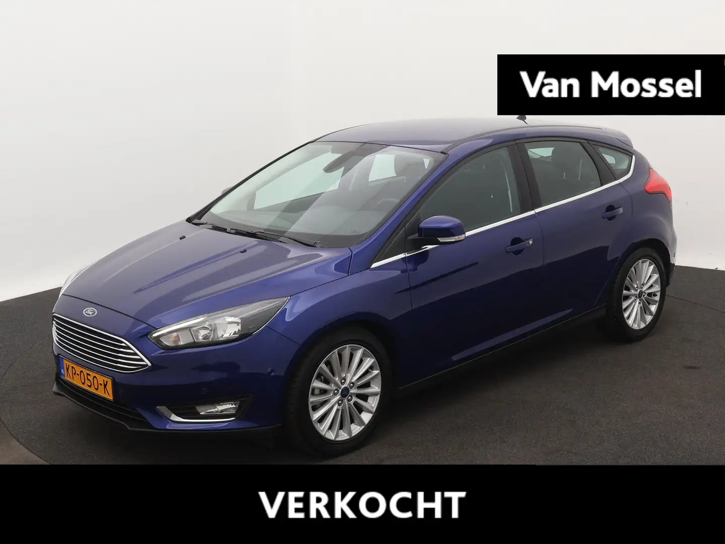 Ford Focus 1.0 Titanium | LAGE KM STAND | NAVIGATIE | LMV | V Bleu - 1