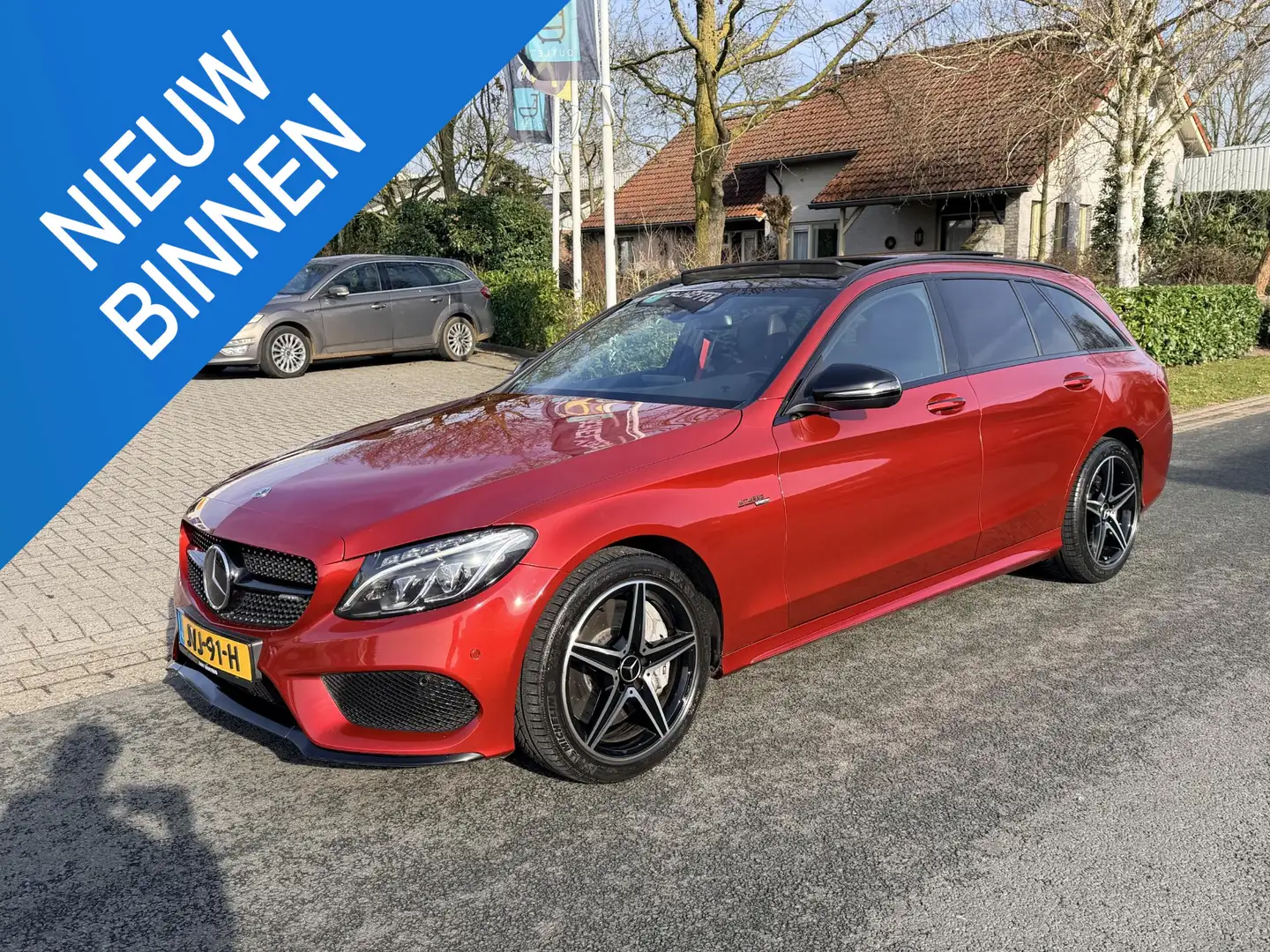 Mercedes-Benz C 43 AMG 4MATIC 367PK Burmester•Pano Rouge - 1