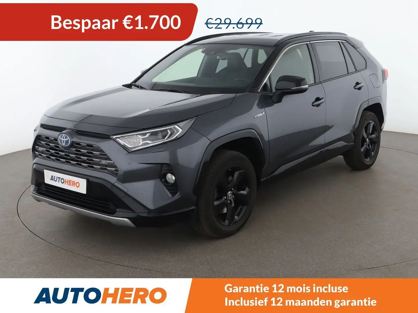Toyota RAV 4 2.5 Hybrid 4x2 Style Gris - 1