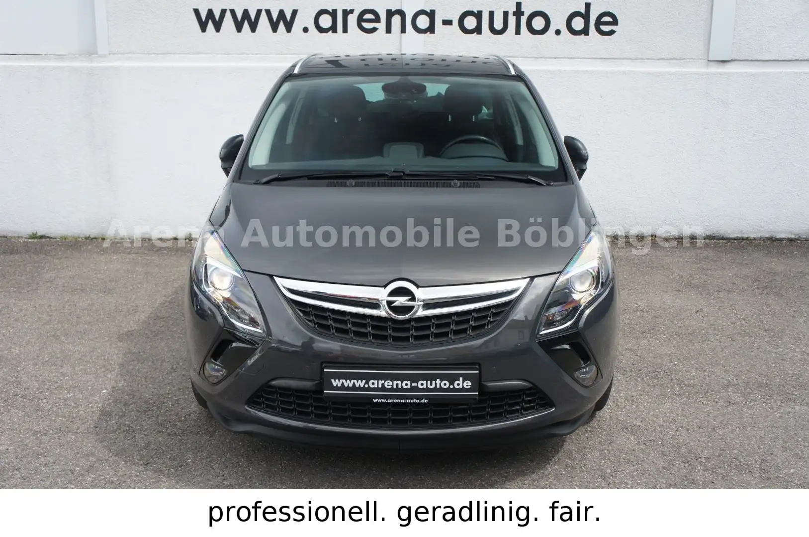 Opel Zafira C Tourer 1.4 Turbo Drive Aut.*XEN*AHK* Gris - 2