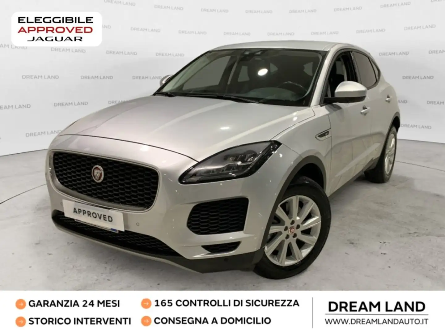 Jaguar E-Pace 2.0 AWD 200CV aut. S - GARANZIA 24 MESI Argento - 1