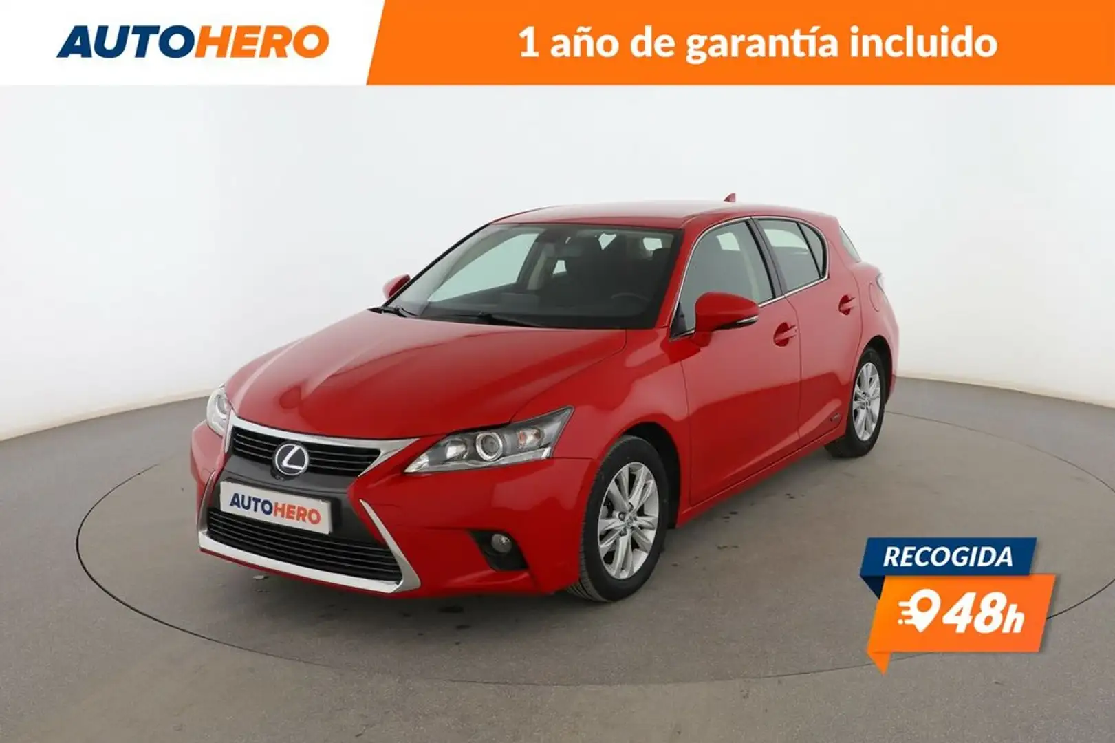 Lexus CT 200h Rojo - 1
