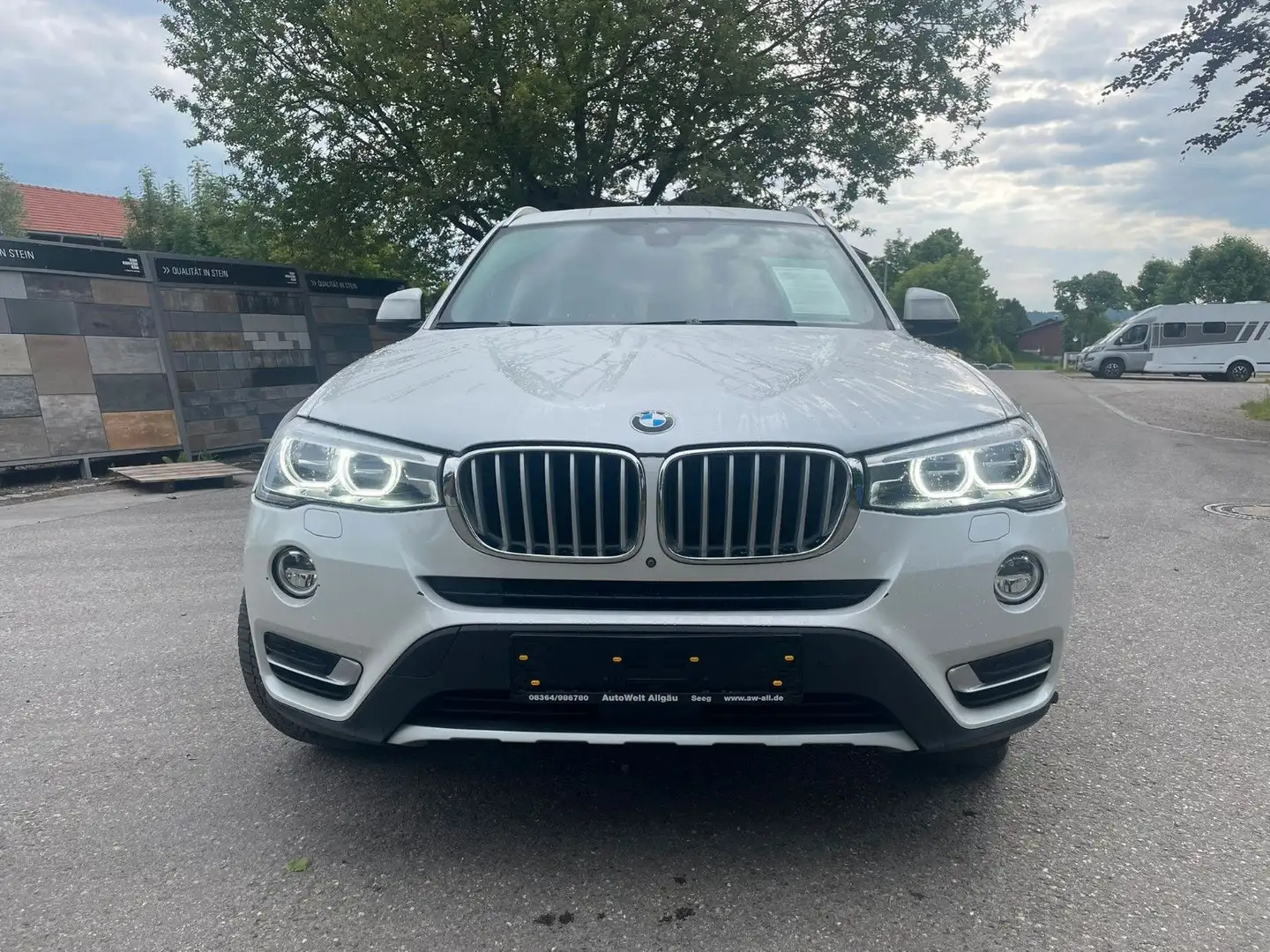 BMW X3 Baureihe X3 xDrive 30 d xLine/Leder/Pano/Navi Weiß - 2