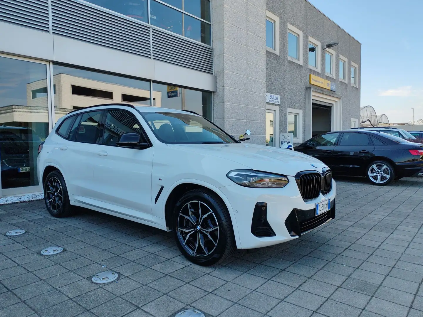 BMW X3 xDrive20d Msport 48V FullLED Pelle Cerchi 19 Navi Weiß - 2