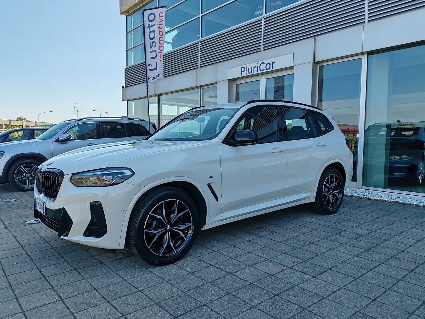 BMW X3 xDrive20d Msport 48V FullLED Pelle Cerchi 19 Navi Weiß - 1