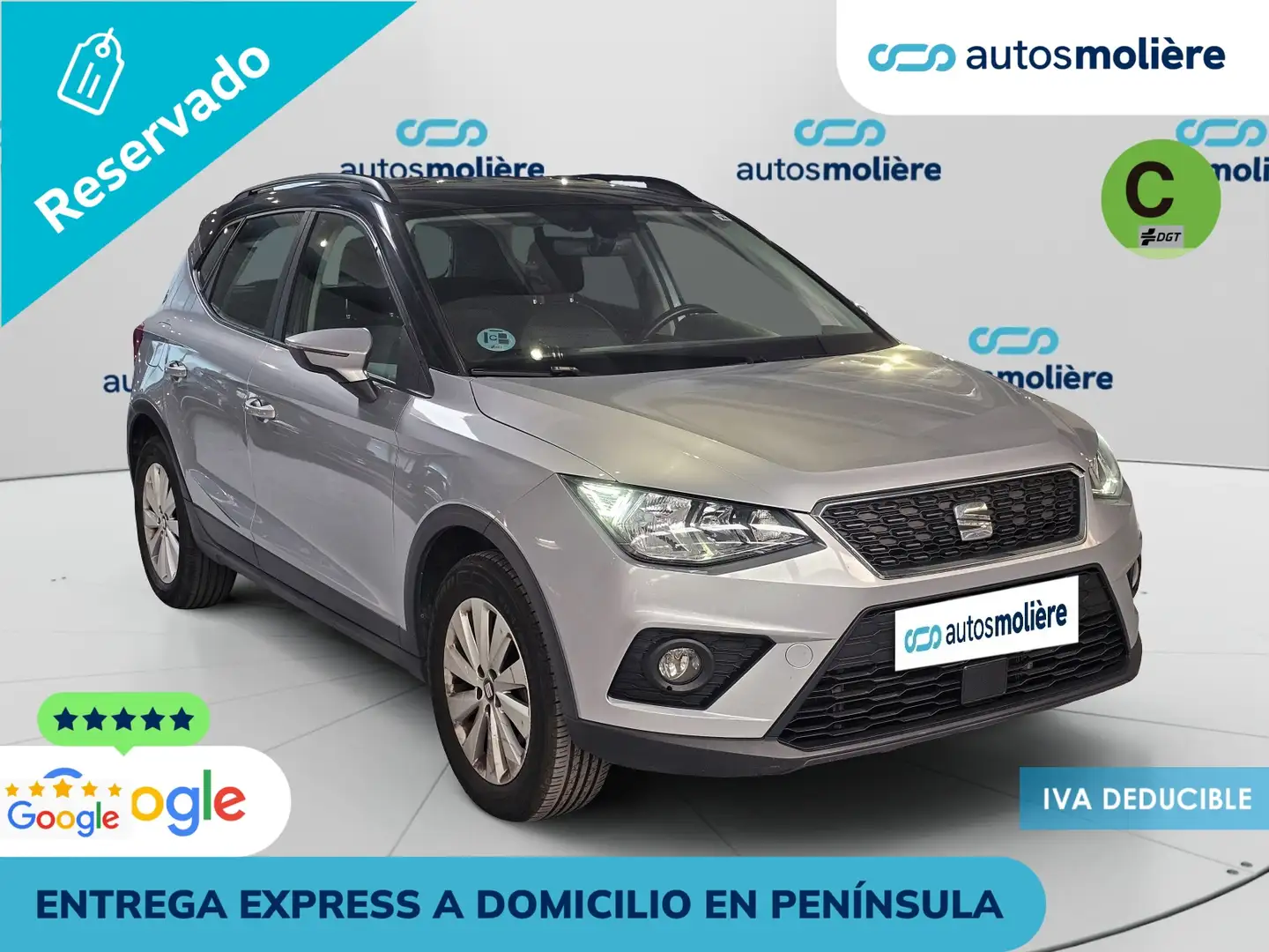 SEAT Arona 1.0 TSI S&S Style 110 Plateado - 2