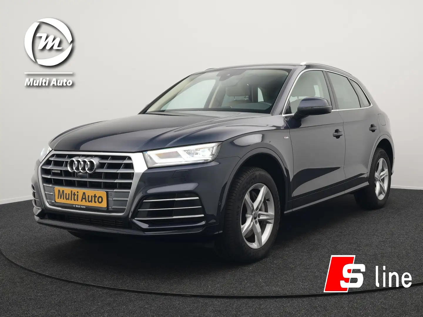 Audi Q5 50 TFSI e quattro S edition Plug In Hybrid 300pk D Bleu - 1