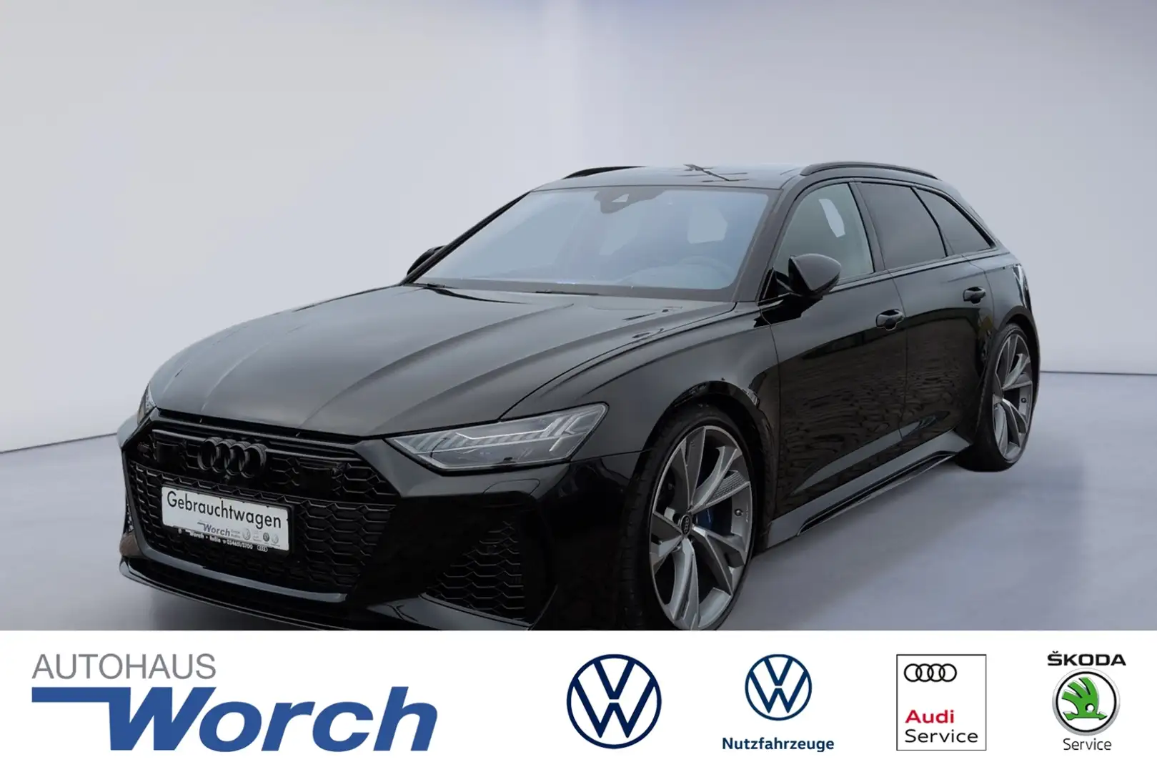 Audi RS6 Avant performance SCHALENSITZE+AHK+KERAMIK+ Schwarz - 1