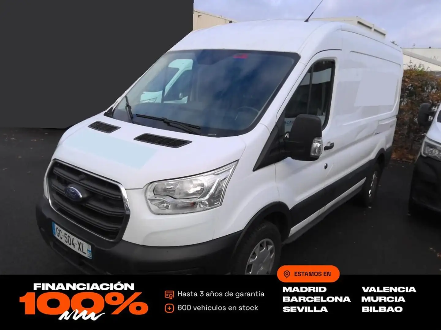 Ford Transit 2.0ECOBLUE 130CV L2H2 350 Blanc - 1