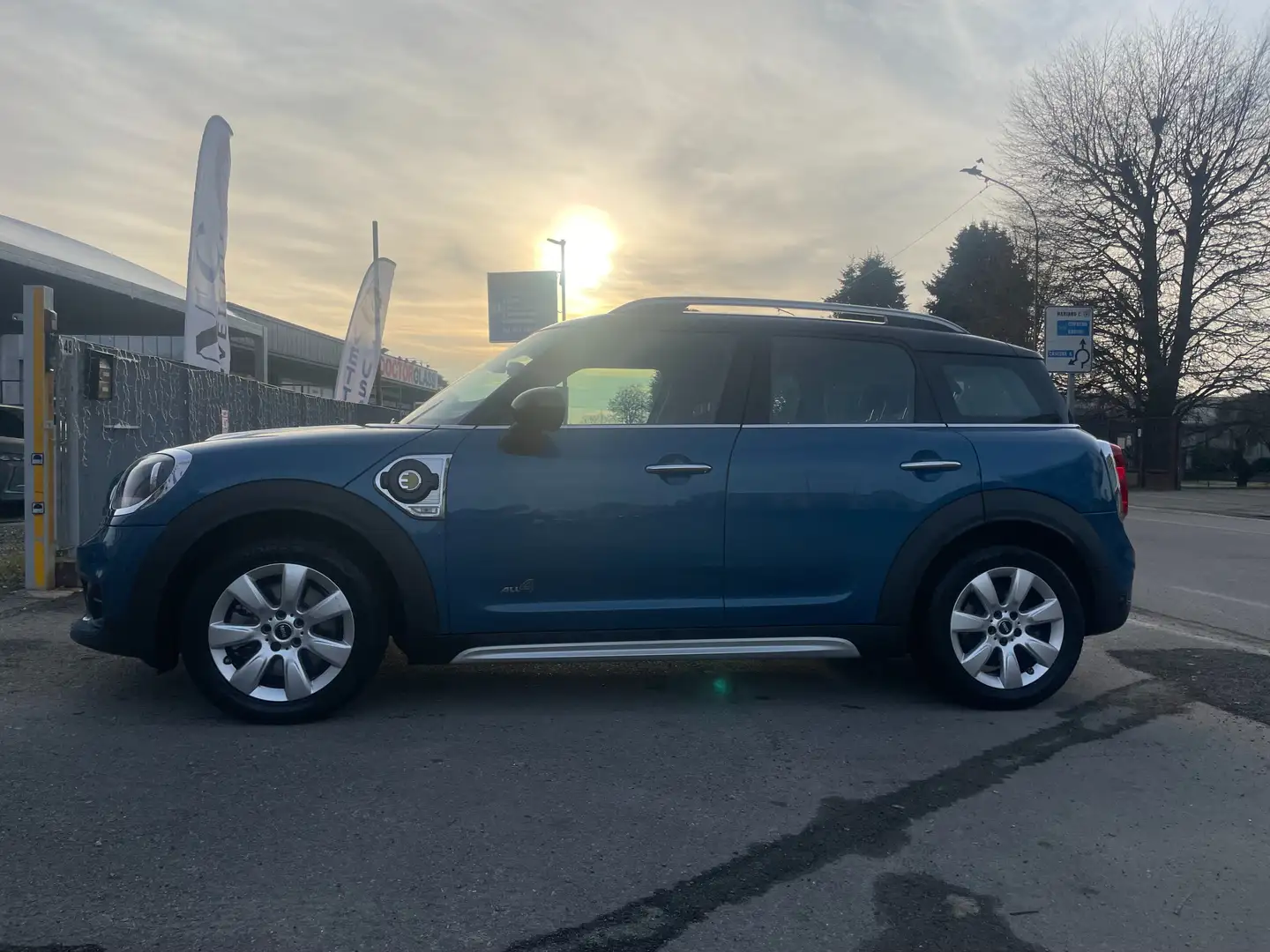 MINI Cooper SE Countryman Mini Countryman 1.5 all4 auto Bleu - 2