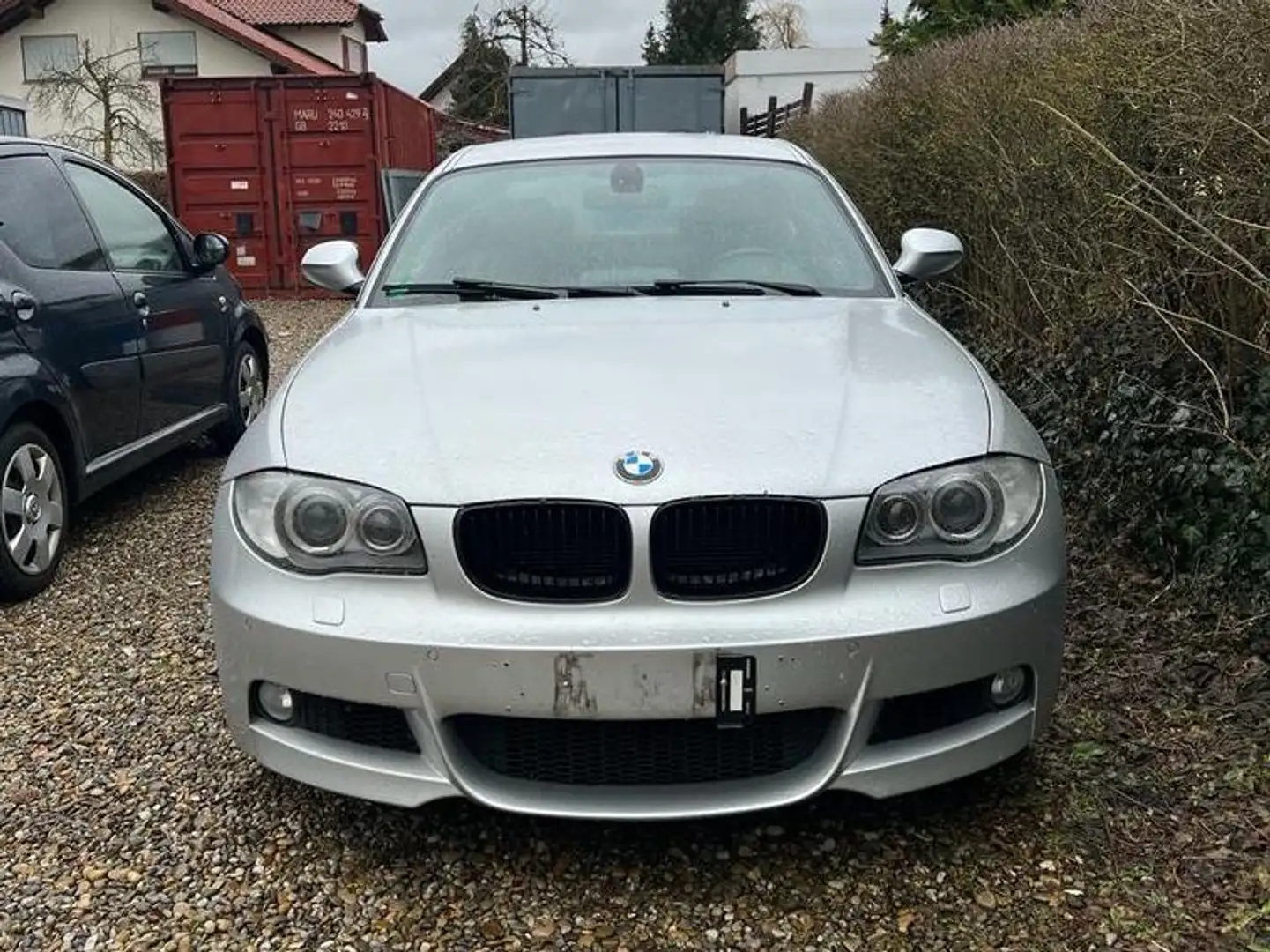 BMW 123 123d Coupe Zilver - 1
