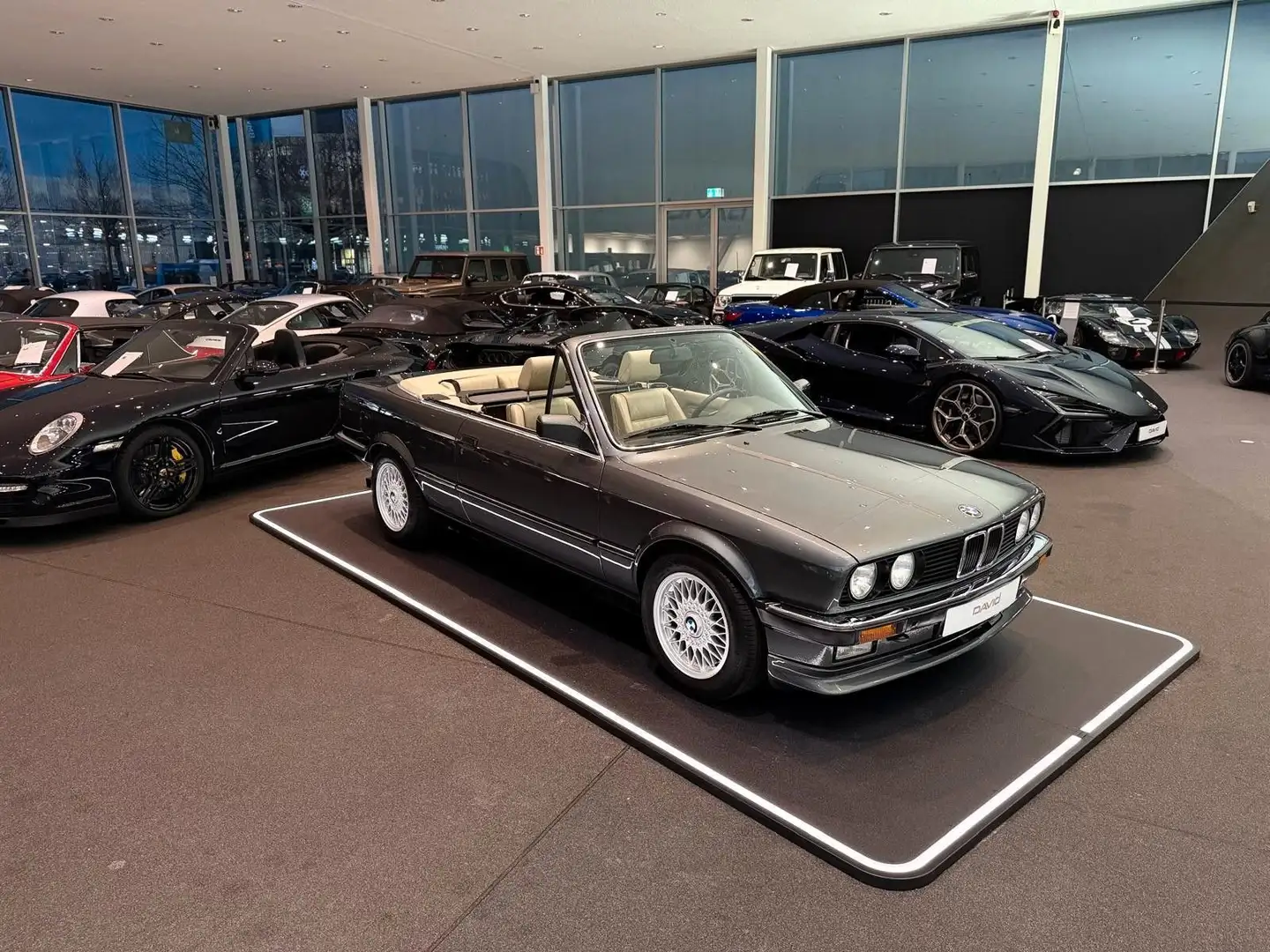 BMW 325 i Cabriolet*Schalter*Deutsch*Historie* Grau - 2