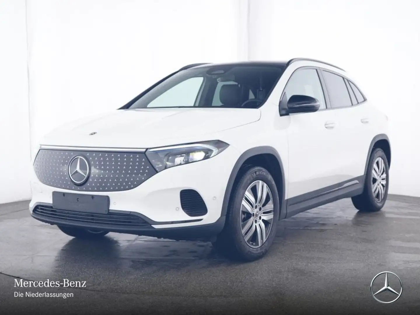 Mercedes-Benz EQA 300 4M ELECTRICART+NIGHT+PLUS-PAKET+PANO+SPUR Blanc - 2