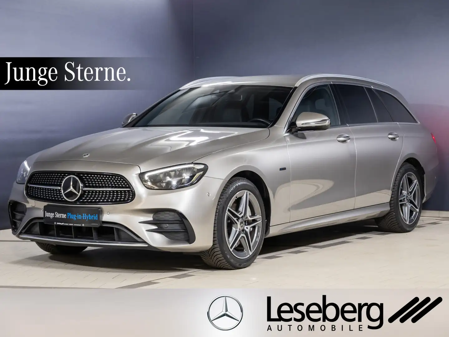 Mercedes-Benz E 300 E 300 de T AMG LED/Distron/HuD/Kamera/Keyless-Go Silver - 1