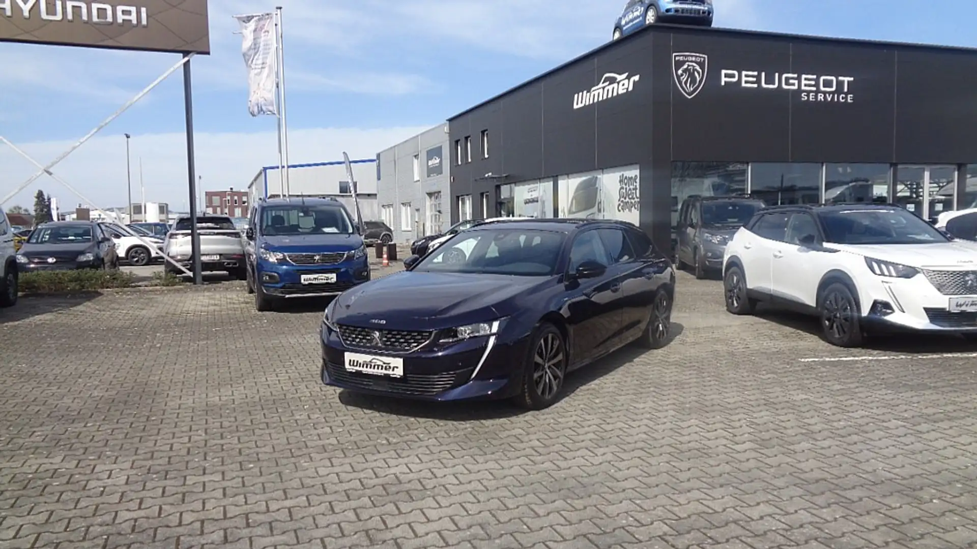 Peugeot 508 SW Hybrid 225 PHEV e-EAT8 GT Aut. Blau - 2