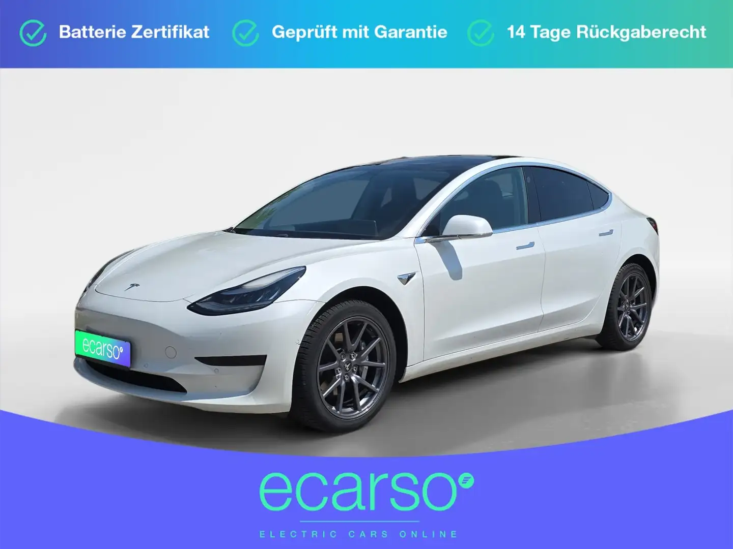 Tesla Model 3 Standard Range Plus RWD Weiß - 1