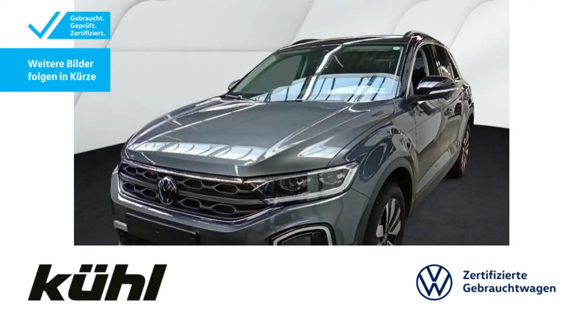 Volkswagen T-Roc 2.0 TDI DSG Goal LED+/ACC/Kamera/App/Navi/ Grau - 1