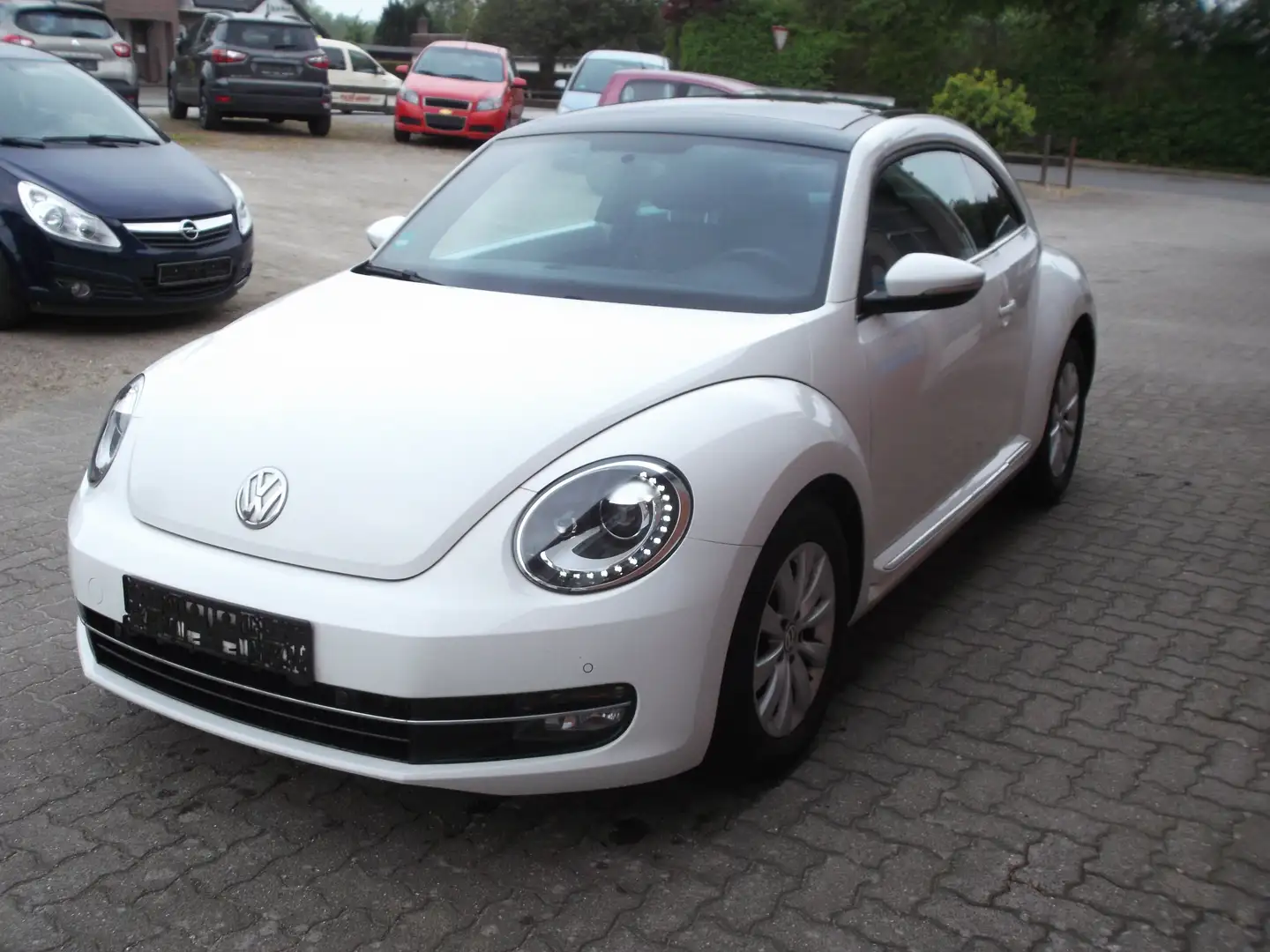 Volkswagen Beetle Design Weiß - 2