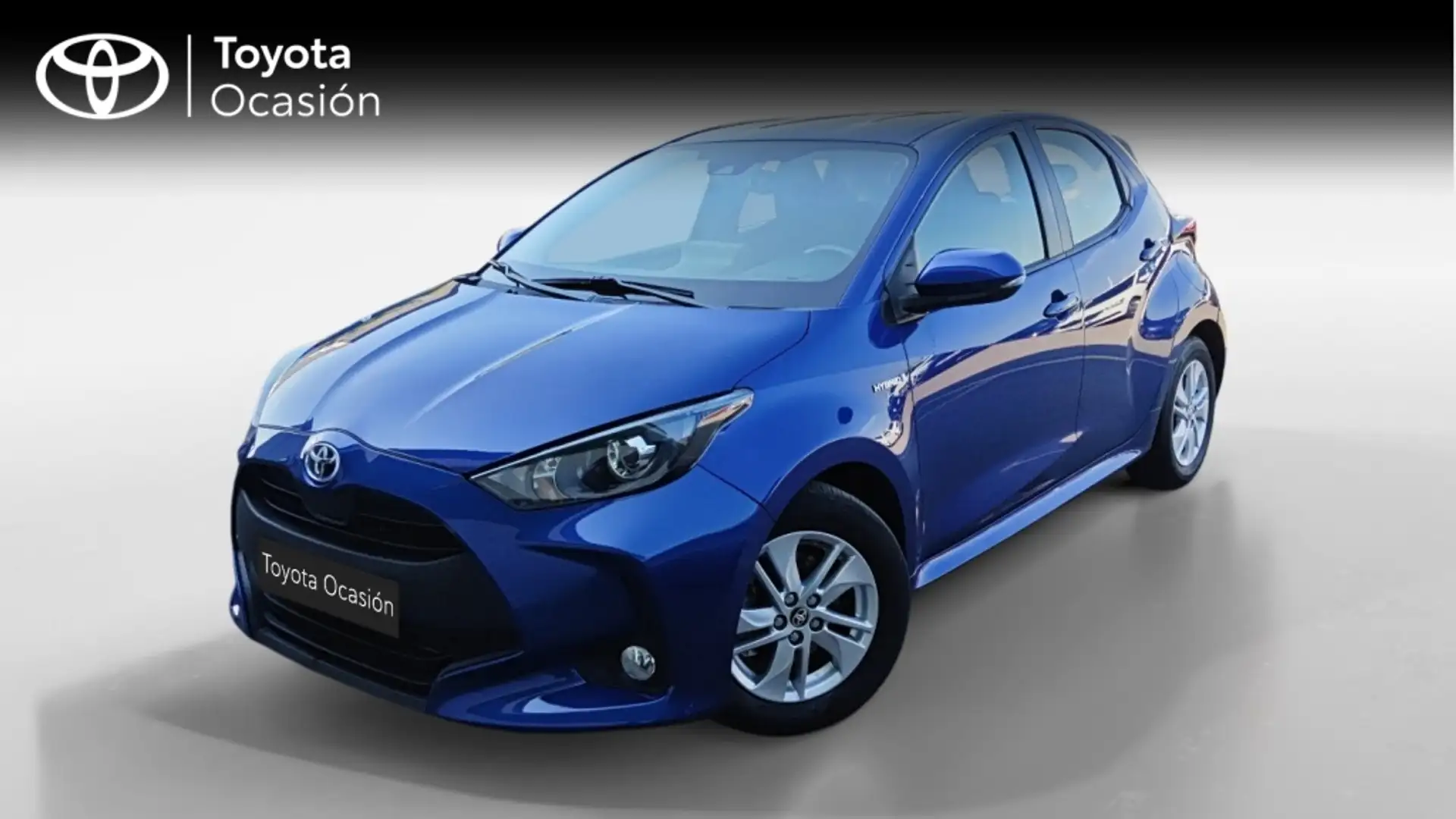 Toyota Yaris BERLINA CON PORTON 1.5 VVT-I HEV ACTIVE TECH 116 5 Bleu - 1