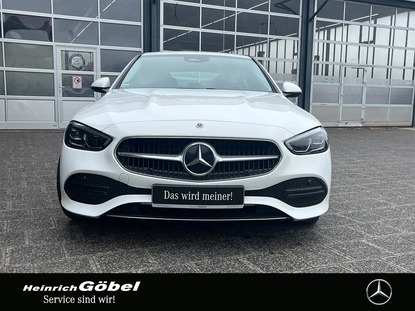 Mercedes-Benz C 200 d AVANTGARDE*AHK*WINTER-PAKET*AMBIENTEBEL* Weiß - 2