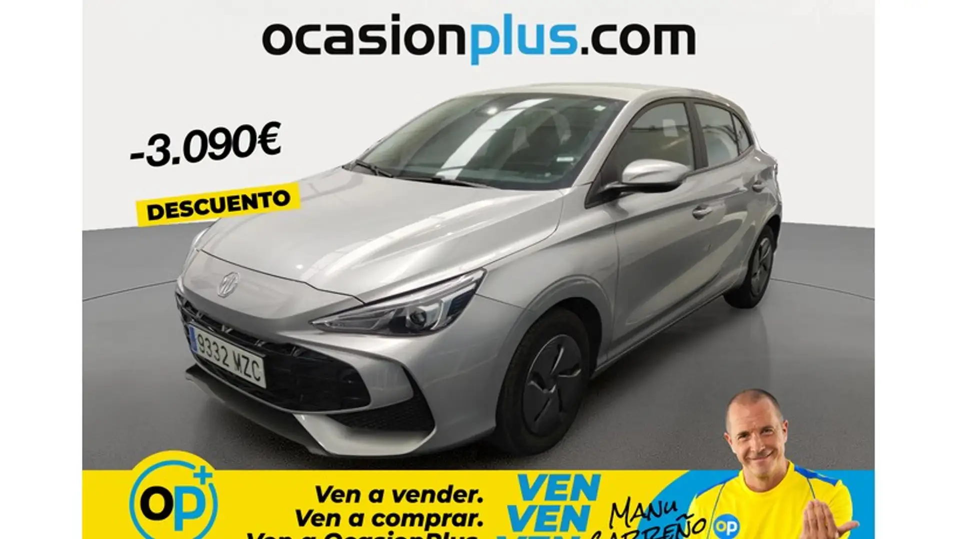 MG MG3 3 1.5 Standard Plateado - 1