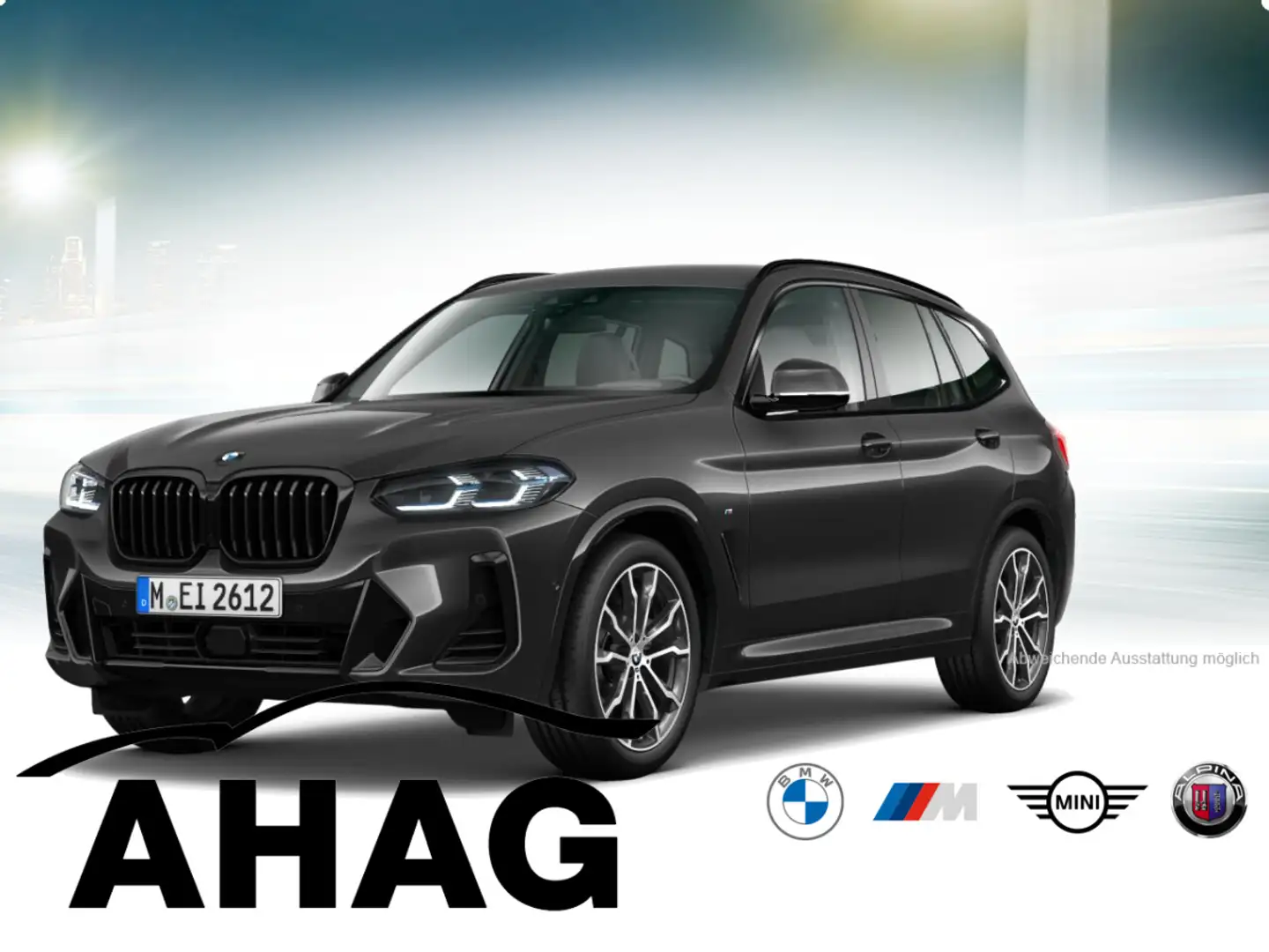 BMW X3 xDrive30i AT M Sportpaket Innovationsp. EDC Grau - 2