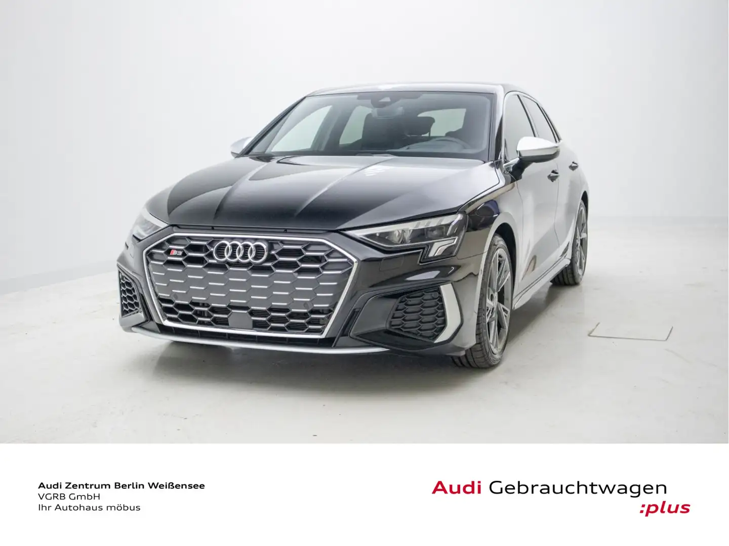 Audi S3 2.0 TFSI S-TRO*QU*LED*HUD*LEDER*RFK Schwarz - 2
