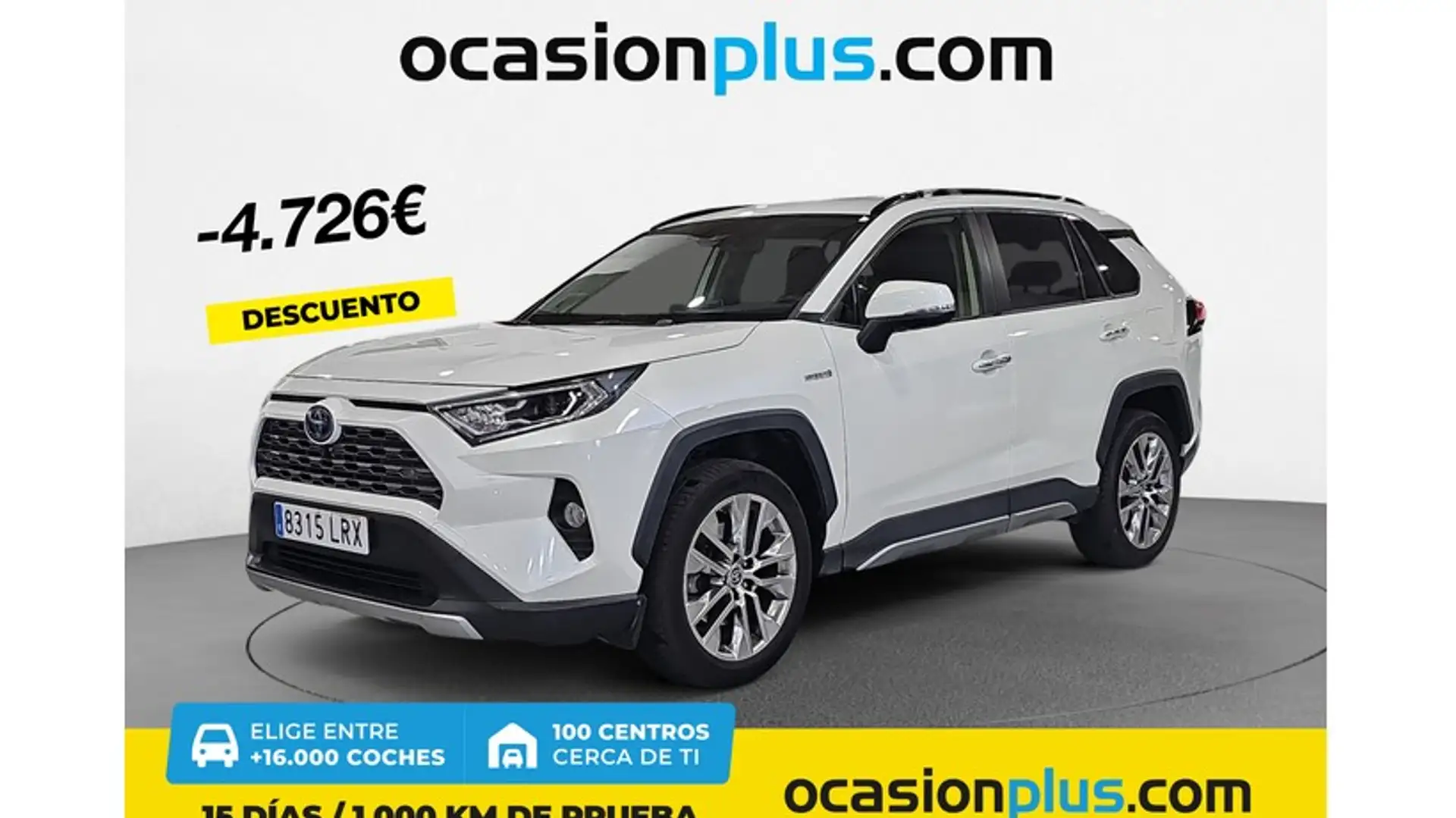 Toyota RAV 4 2.5 hybrid 2WD Luxury Blanco - 1