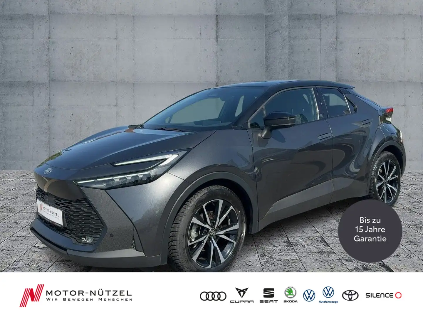 Toyota C-HR 1.8 Hybrid TEAM D LED+NAVI+ACC+RFK+SHZ+DAB Black - 1