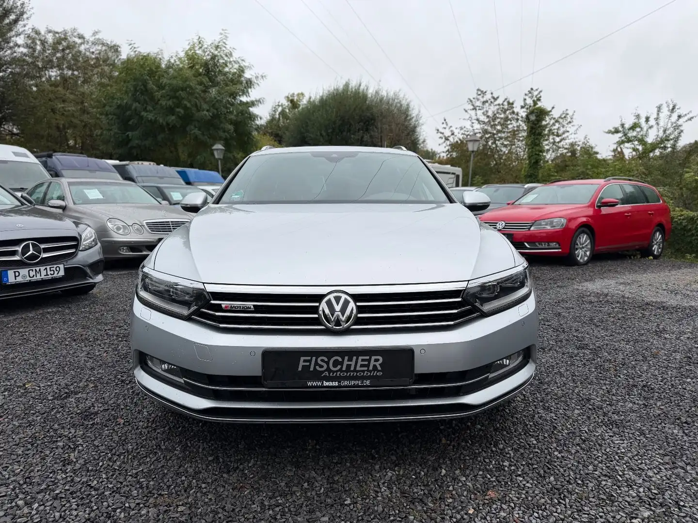 Volkswagen Passat Variant Passat 2.0 Highline 4Mot+LEDER+PANO+VOLLDIG+LED Argent - 2