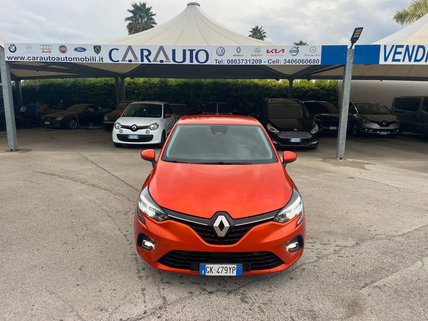 Renault Clio Clio V 2019 1.5 blue dci Business 100cv Arancione - 1