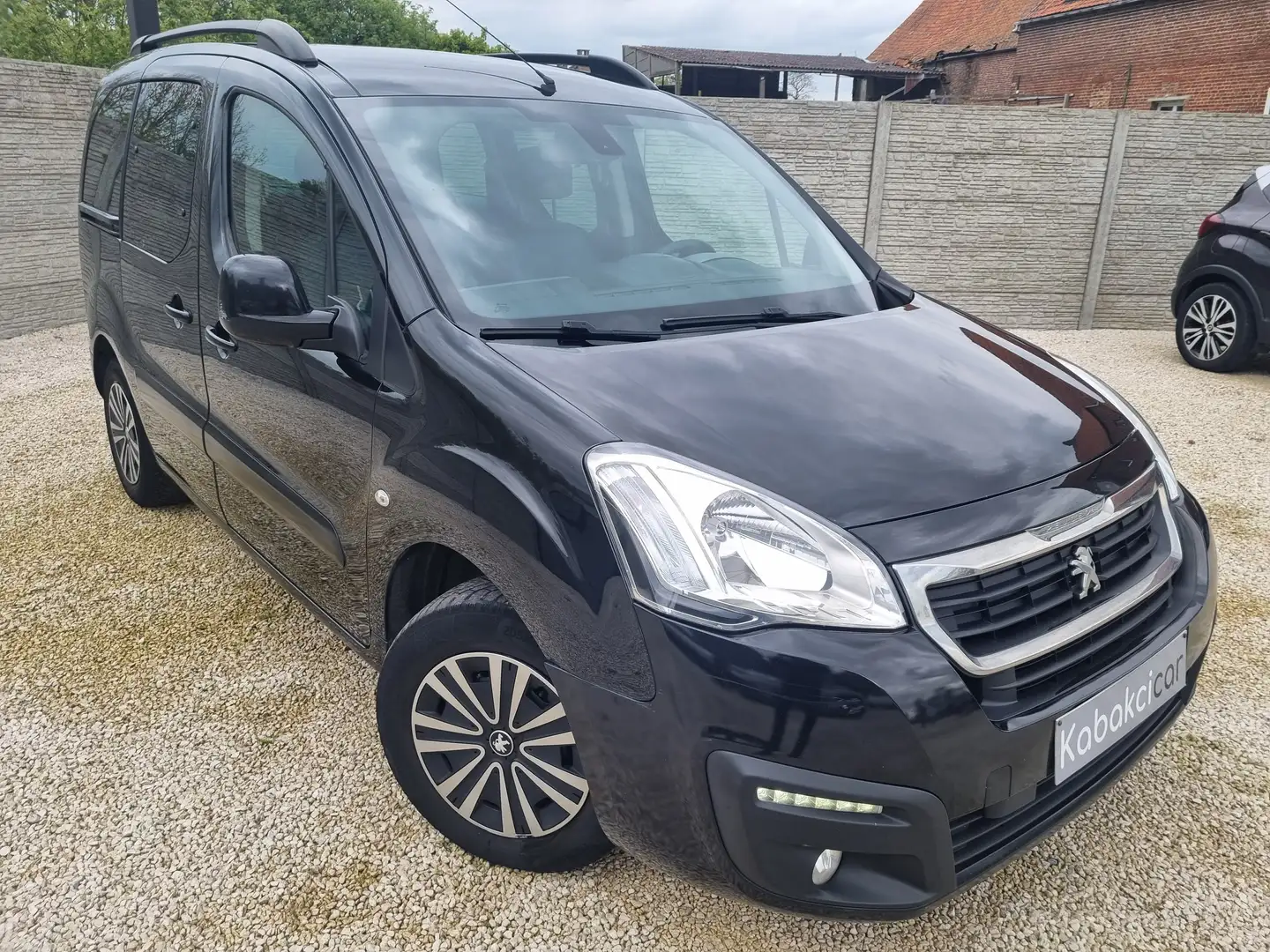 Peugeot Partner 1.6 BlueHDi Access//CLIM//CRUISE//GARANTIE 12M Noir - 1