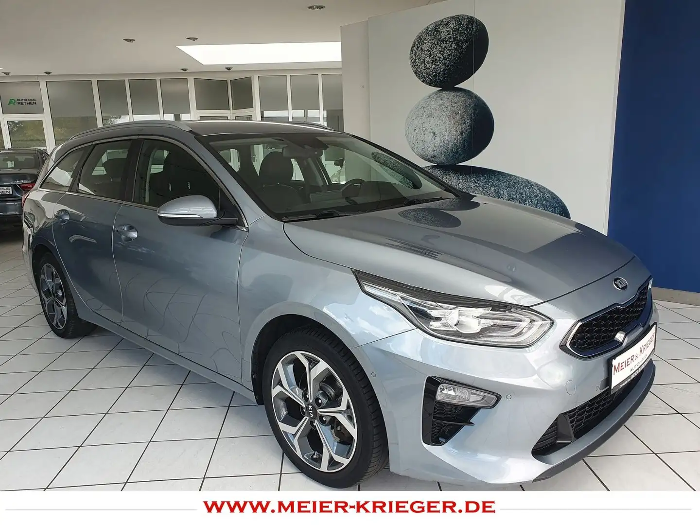 Kia Ceed SW / cee'd SW Spirit Aut/T-Leder/LED Argintiu - 1