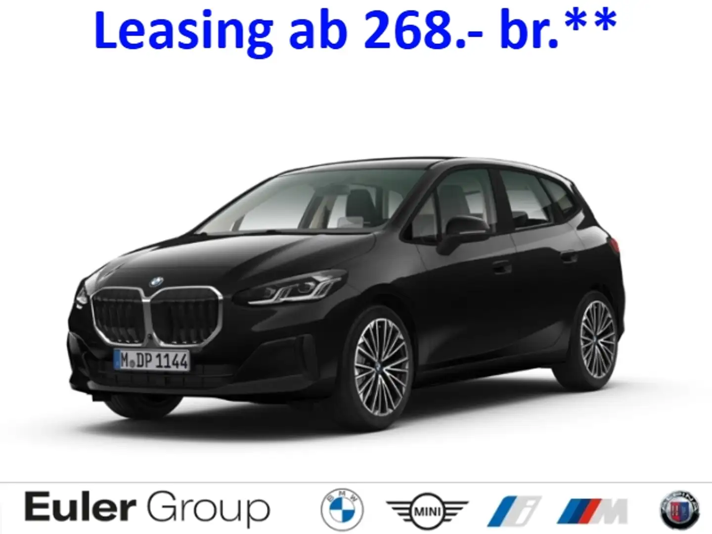 BMW 216 Active Tourer iA HUD DA+ PA+ 17'' adLED FLA 360°Ka Schwarz - 1