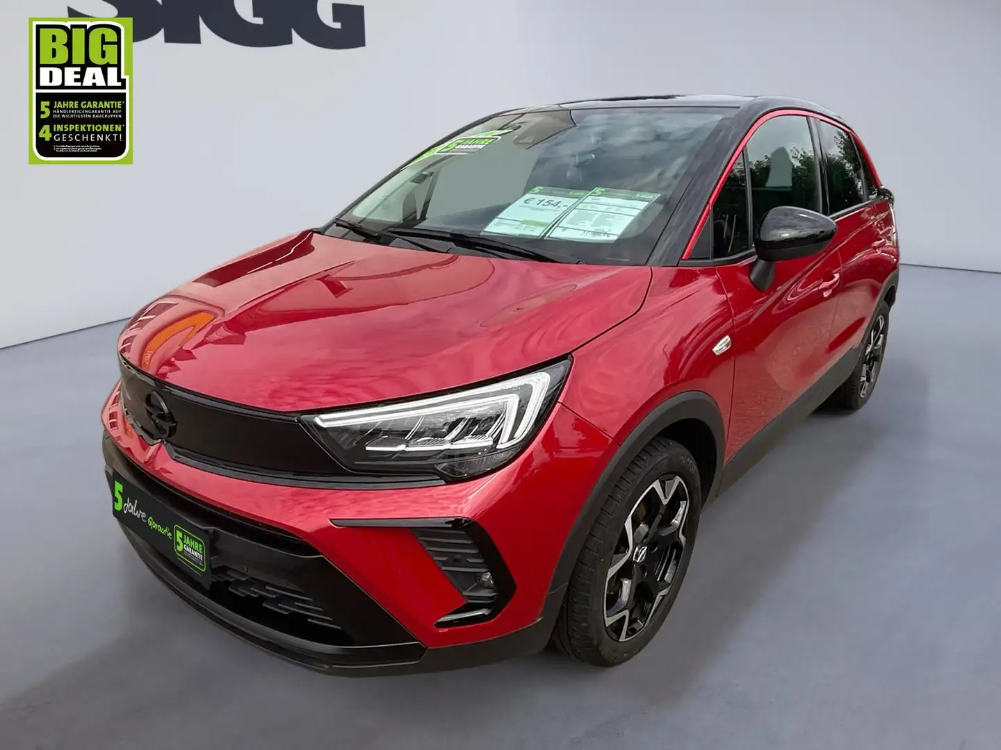Opel Crossland 1.2 Turbo GS-LINE nur 23.712 Kilometer Rot - 2