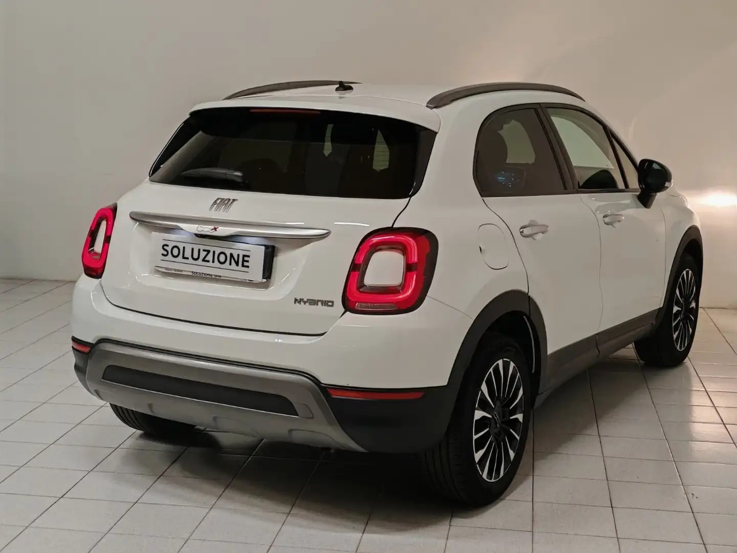 Fiat 500X 500X 1.5 T4 Hybrid 130 CV DCT Sport IVA ESPOSTA Bianco - 2