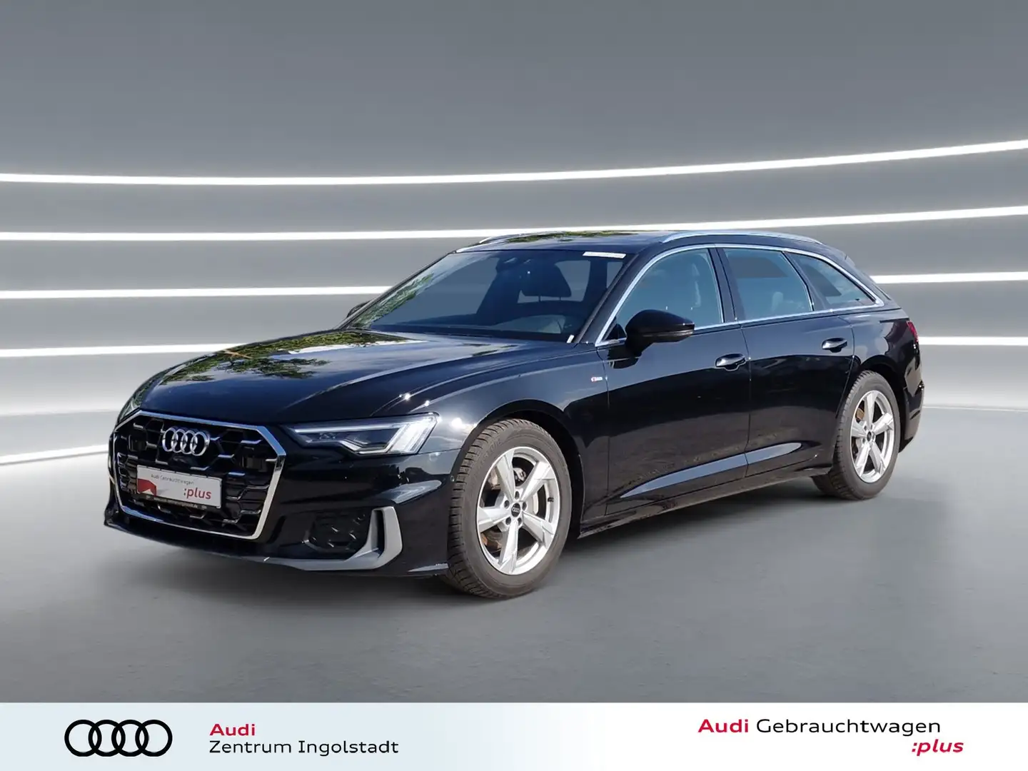 Audi A6 Avant 40 TDI qu S line MATRIX Pano ACC KAM S line Schwarz - 2