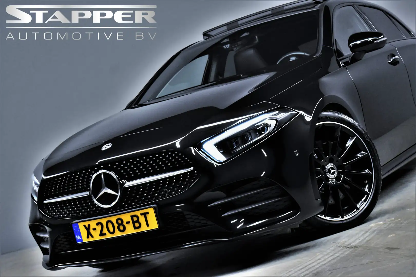 Mercedes-Benz A 250 225pk Premium Plus AMG-Line Pano/Virtual/Sfeer/Cam Zwart - 2