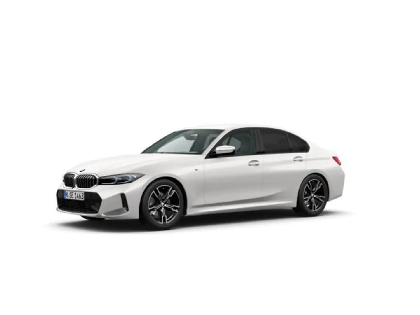 BMW 318 318dA Blanc - 2