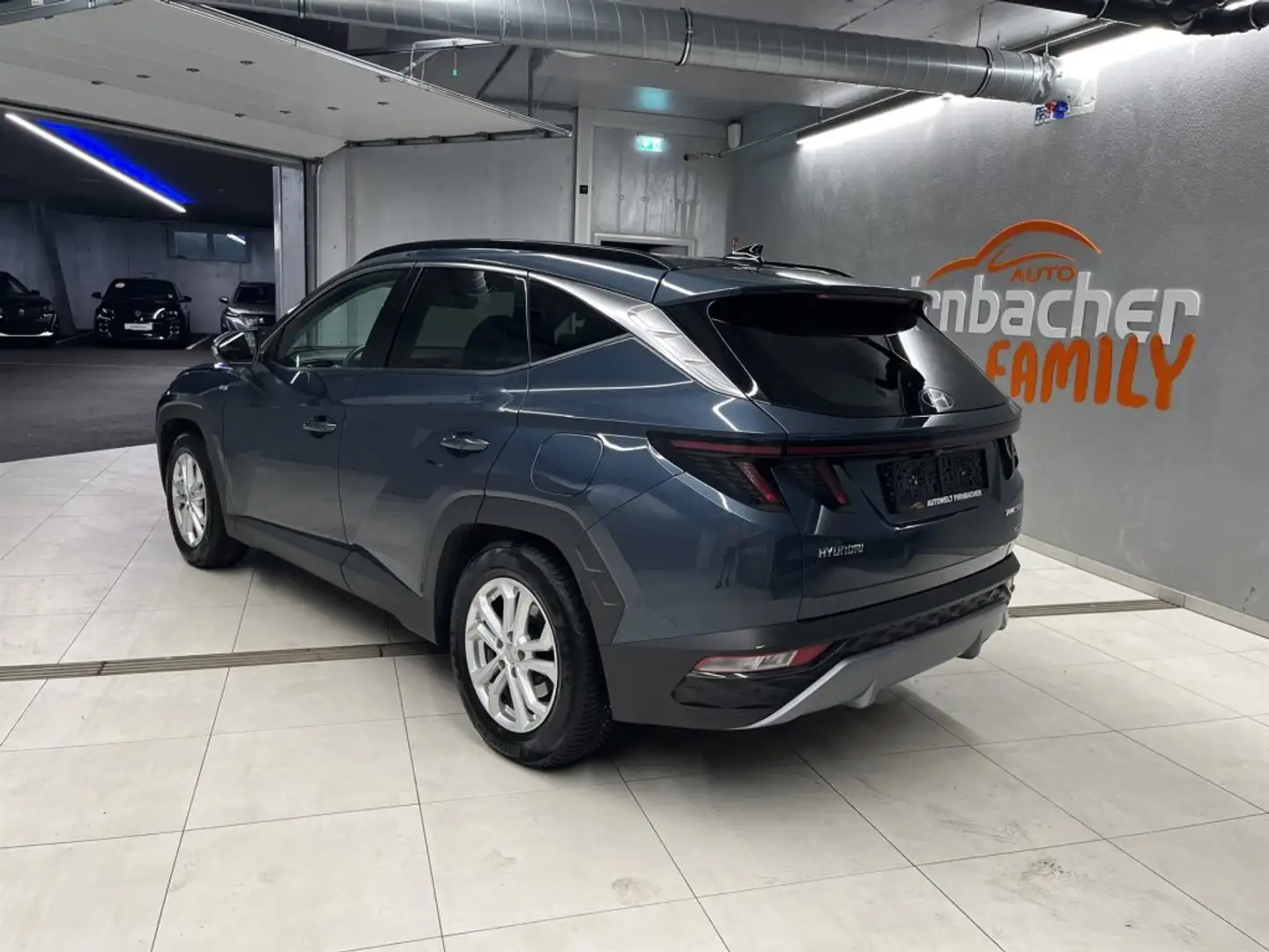 Hyundai TUCSON 1,6 CRDI 4WD 48V Prestige Line DCT Bleu - 2
