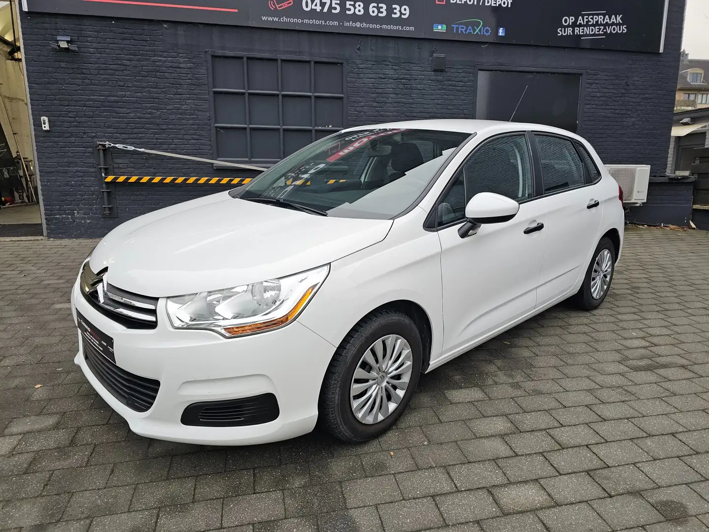 Citroen C4 1.4i 29 MKM Euro 5 Airco Garantie & Car-Pass!! Blanc - 2