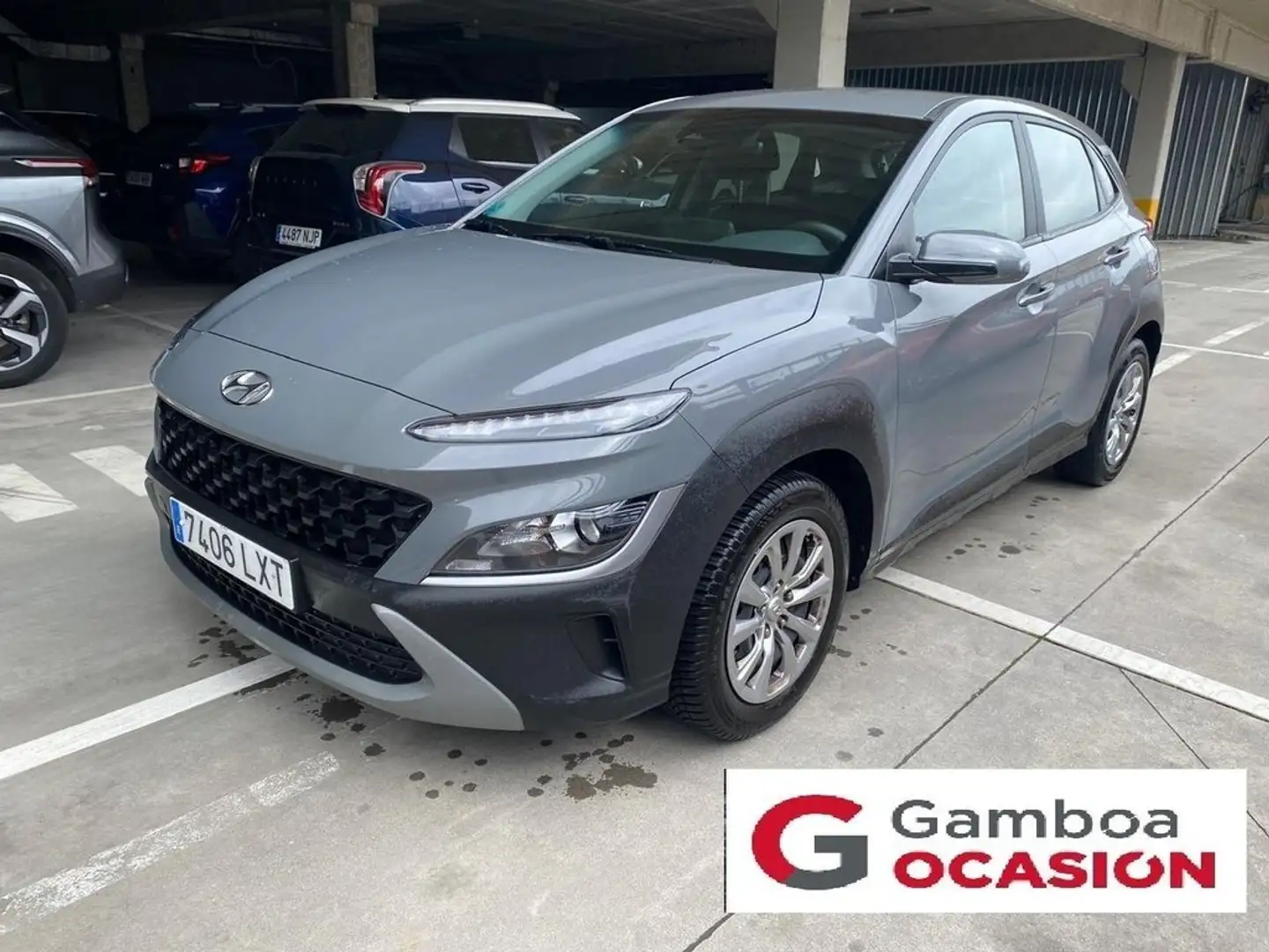 Hyundai KONA 1.0 TGDI Klass 4x2 Gris - 1