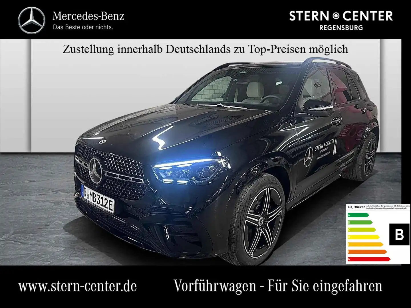 Mercedes-Benz GLE 400 e 4MATIC Off-Roader MBUX Sitzklima SHD Schwarz - 1