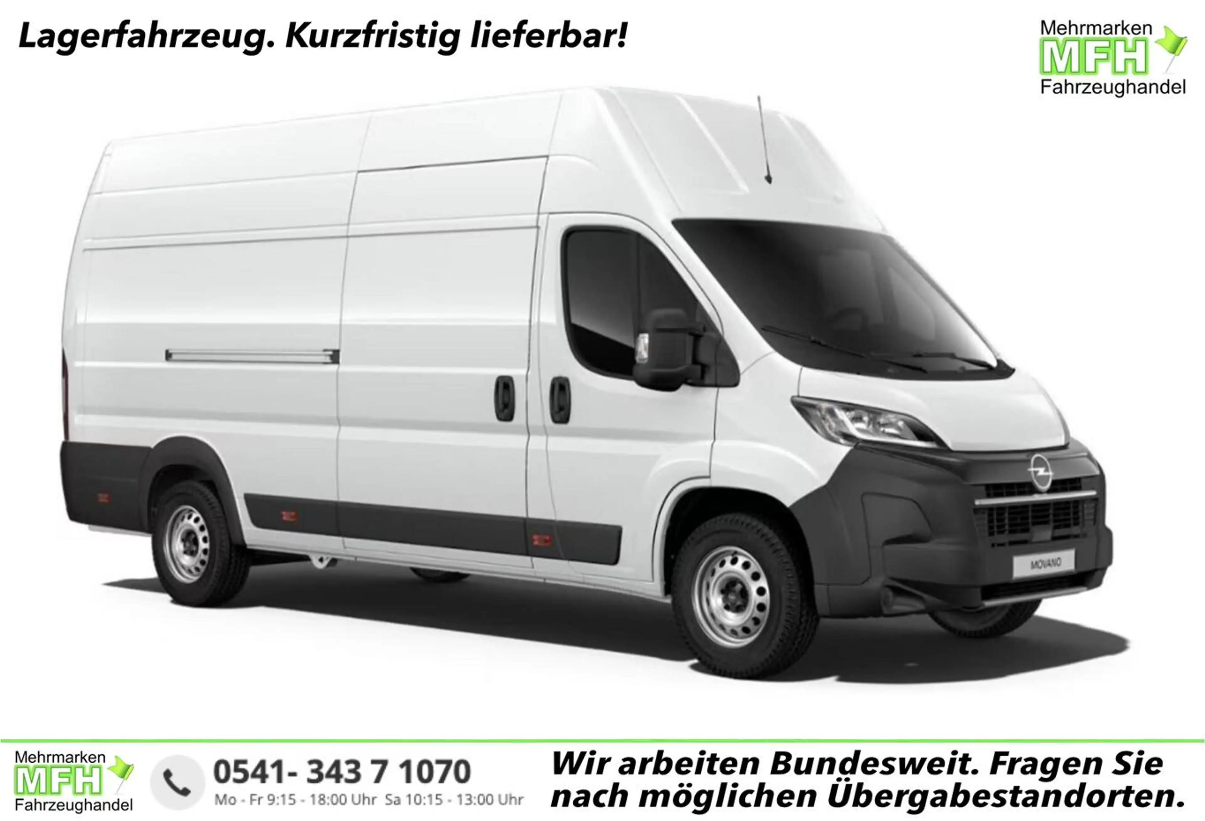 Opel Movano 35+ L4H3 7"Touch HFT270 PDC Klima Temp 132 kW (...