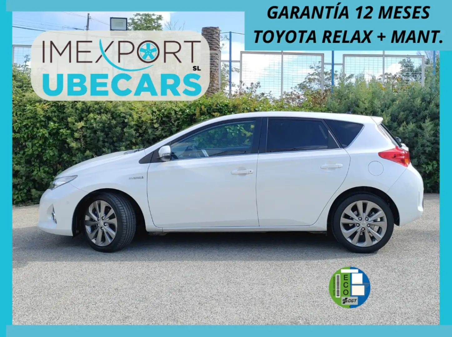 Toyota Auris hybrid Feel! Blanc - 1
