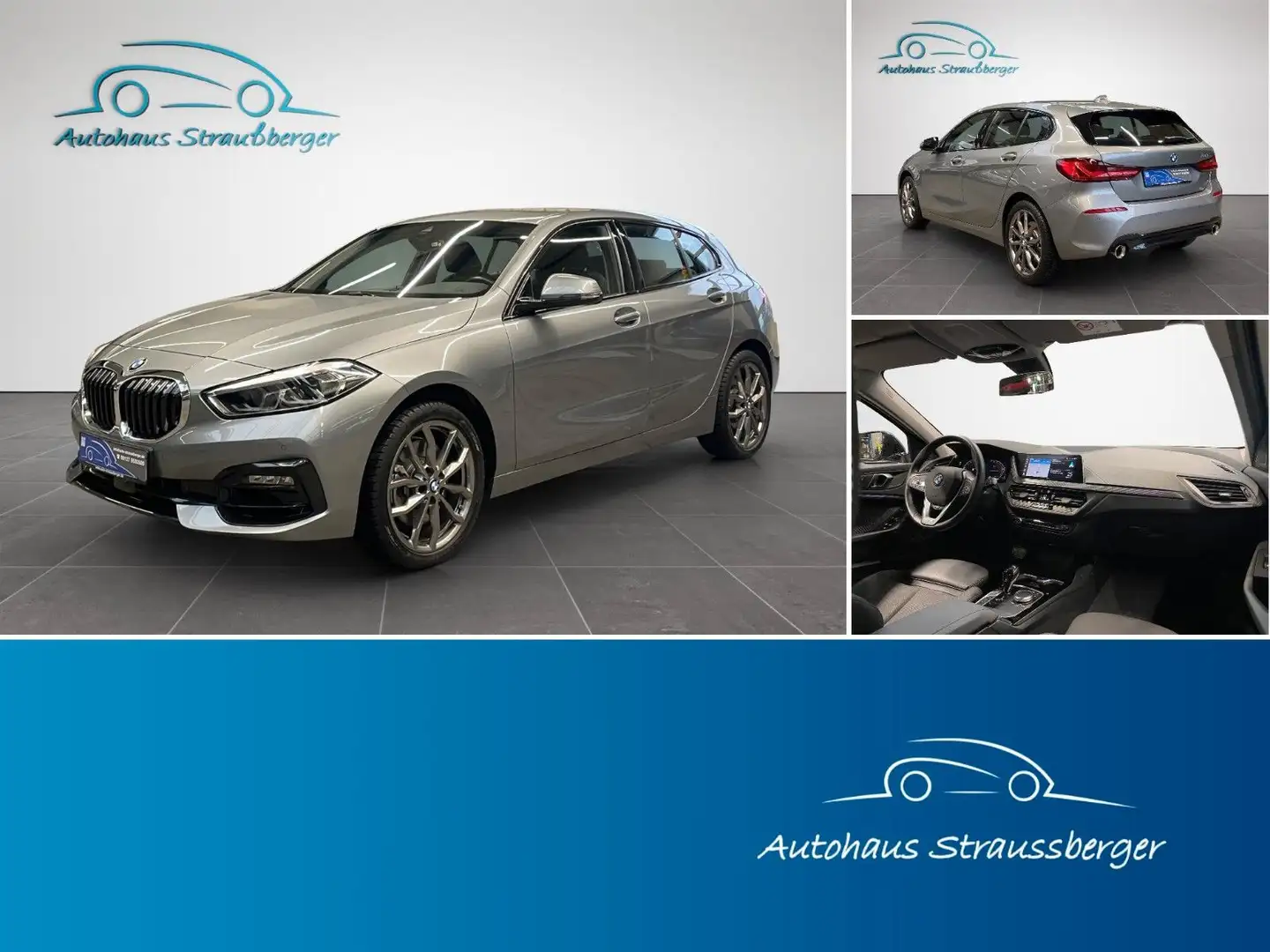 BMW 120 i Sport Line HiFi SHZ Tempomat Lenkradheizung Grau - 1