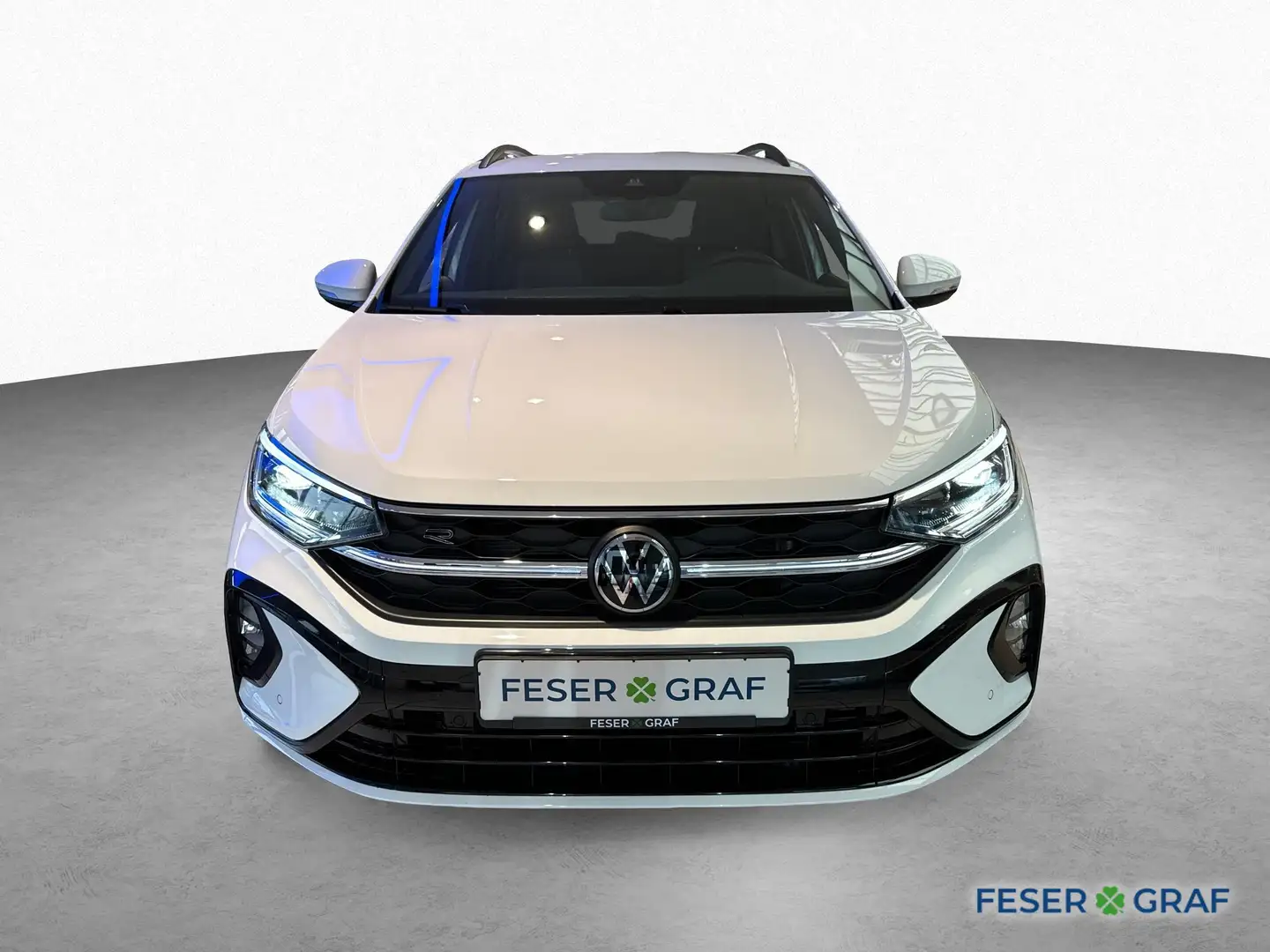 Volkswagen Taigo 1.0 TSI R-LINE LED-MATRIX ACC APP SHZ Weiß - 2