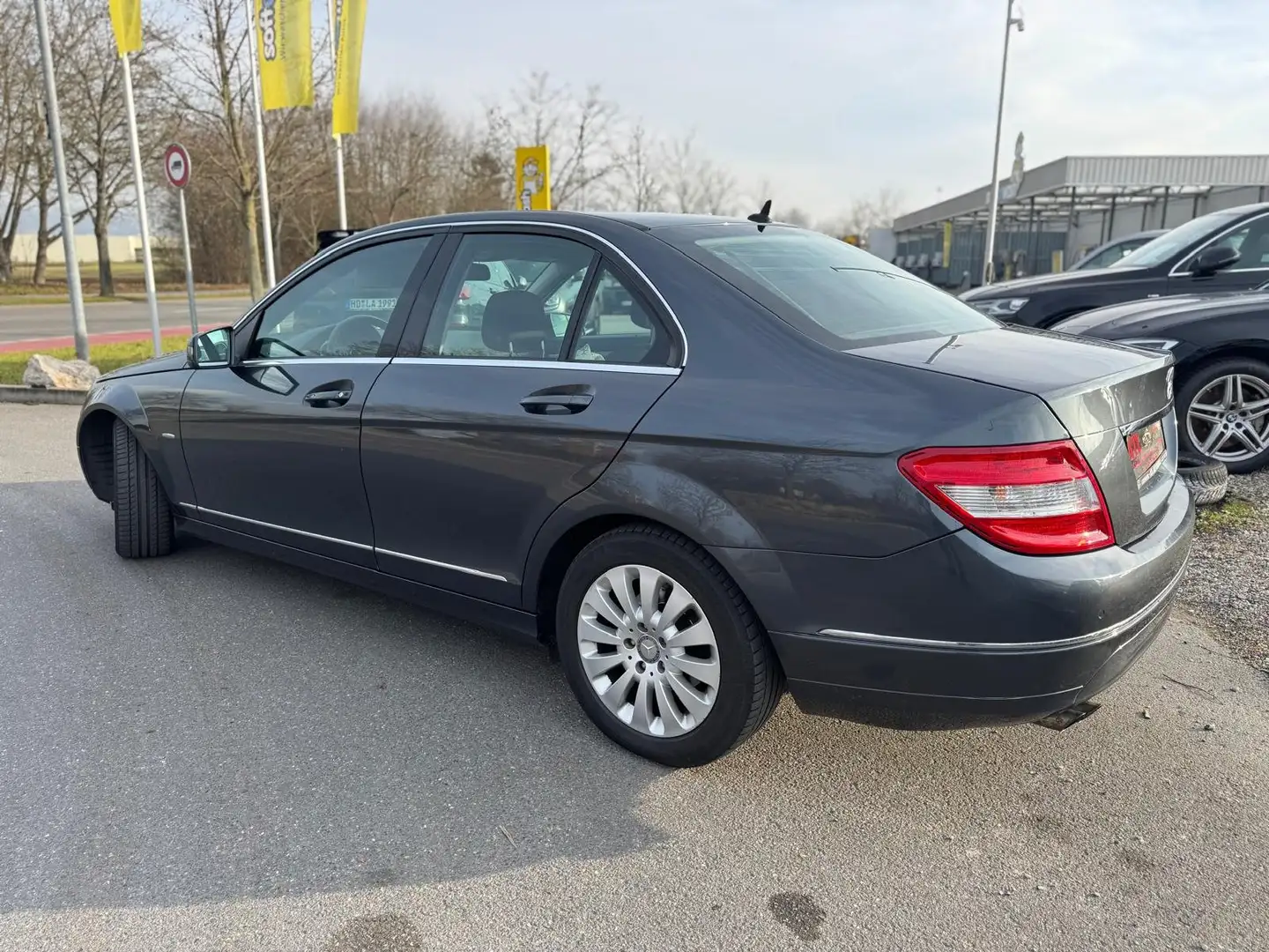 Mercedes-Benz C 200 CDI 127TKM Rentner auto Gris - 2