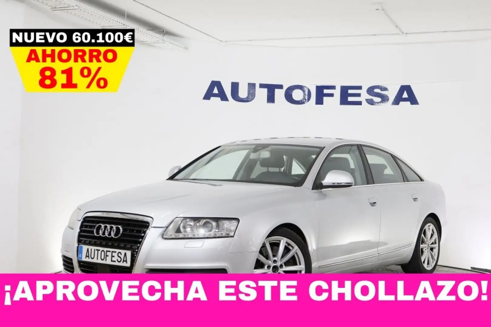 Audi A6 3.0 QUATTRO 290CV AUTO 4X4 4P # NAVY, CUERO Gris - 1
