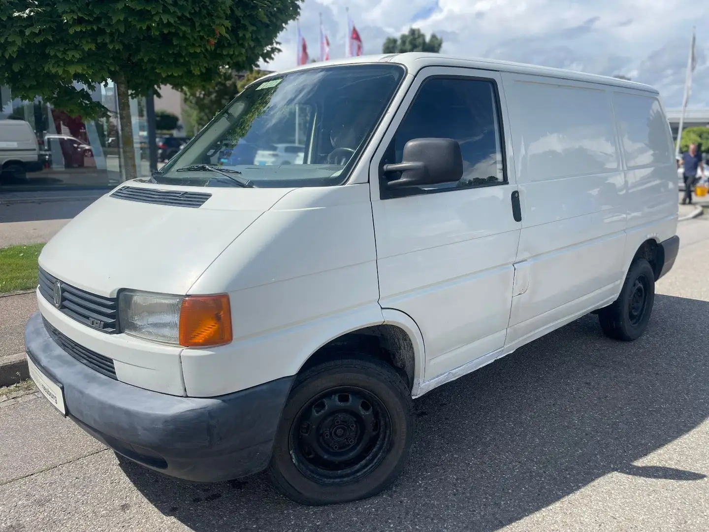 Volkswagen T4 Kombi T4 TRANSPORTER KASTENWAGEN | AHK Bílá - 1